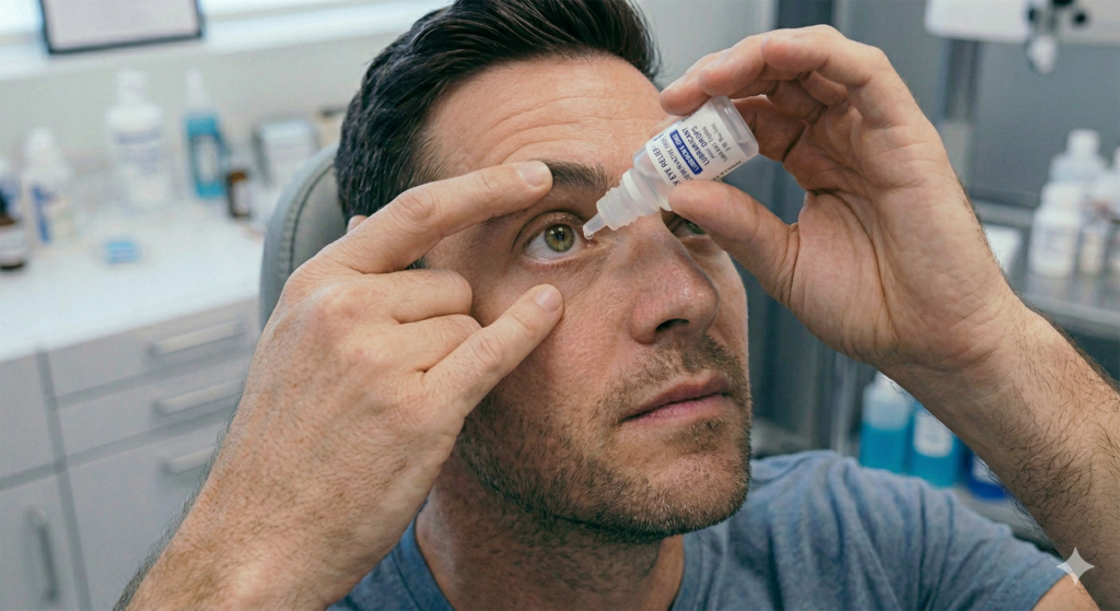 eye drops for dry watery itchy scratchy eye