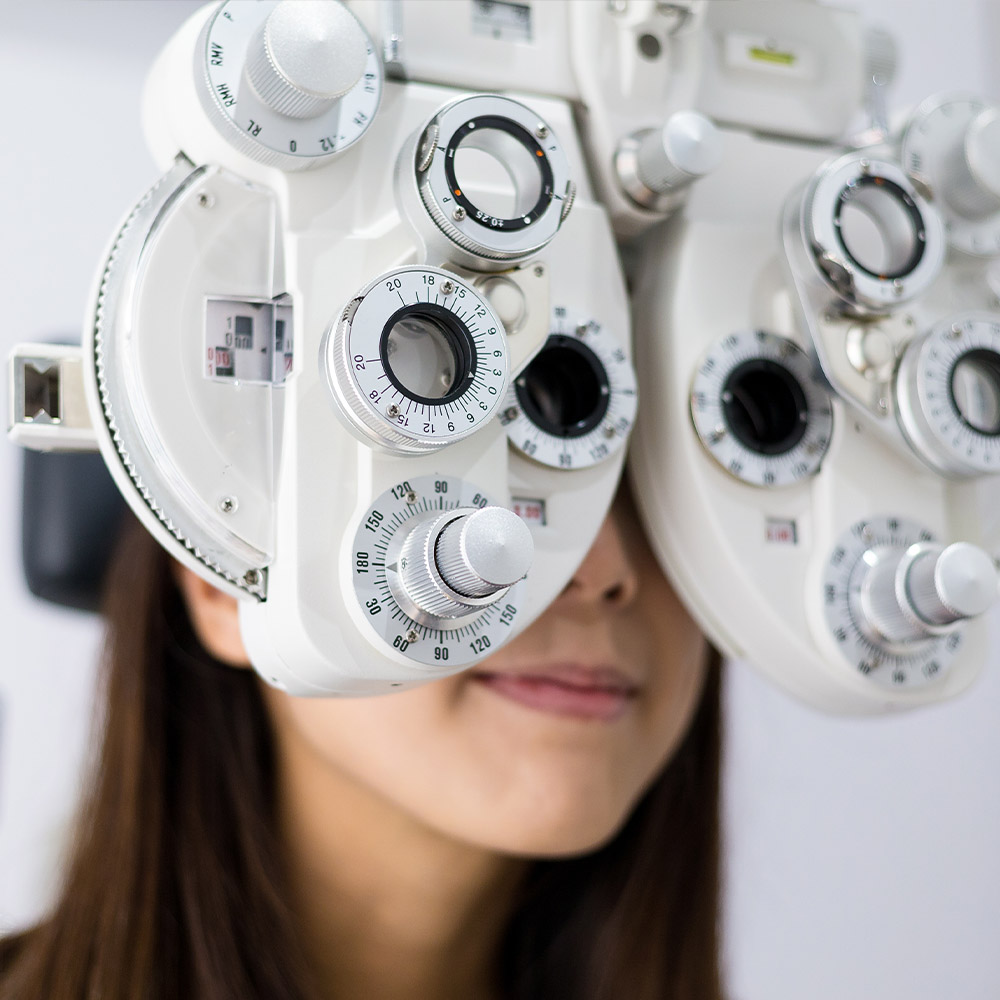 Image of the inside of a beautiful location. a large wall of glasses on the left and a comfortable waiting area to the right. Gulfcoast Eye Care, The Leading Vision Correction Practice for the Tampa Bay and St. Petersburg Areas 